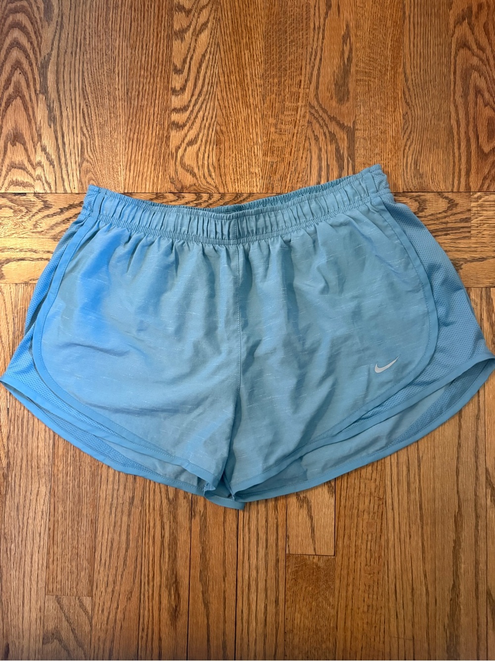 Nike Women’s Dry Fit Sky Blue Athletic Running Shorts
